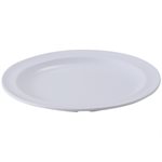 Assiette 9 po melamine blanche