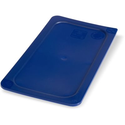 Couvert de plastique bleu pour pan 1 / 3 gr plastique