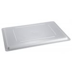 Couvert pour contenant 12 x18 polypropylene