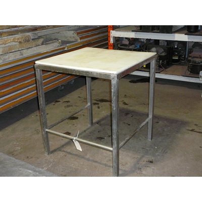 Table de travail pour boucherie 30x30