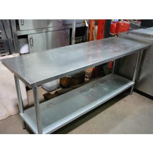 Table de travail thorinox 72 x24 x34