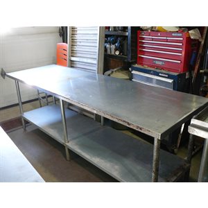 Table de travail thorinox 96 x30 x34